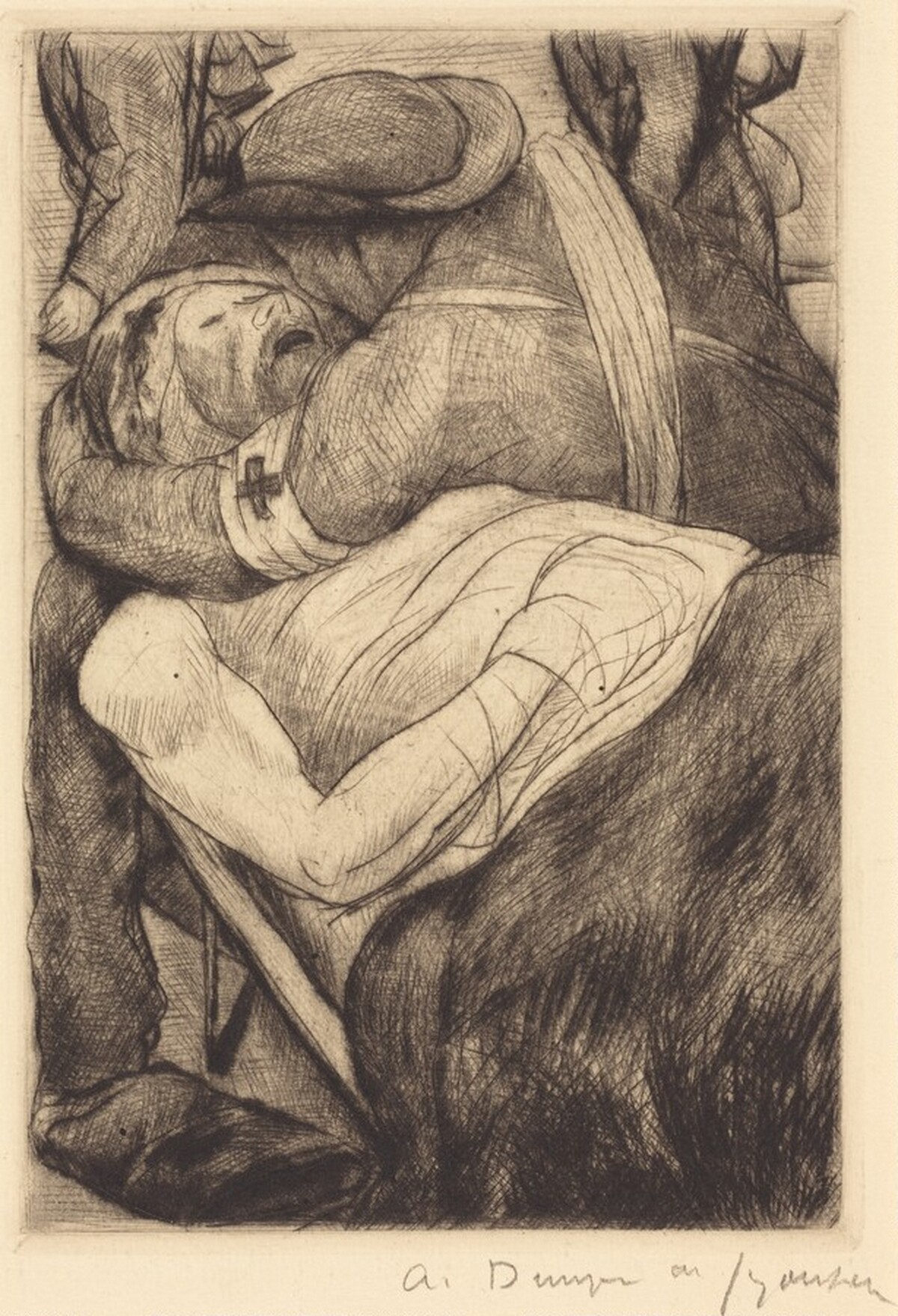 The Last Confession by André Dunoyer de Segonzac