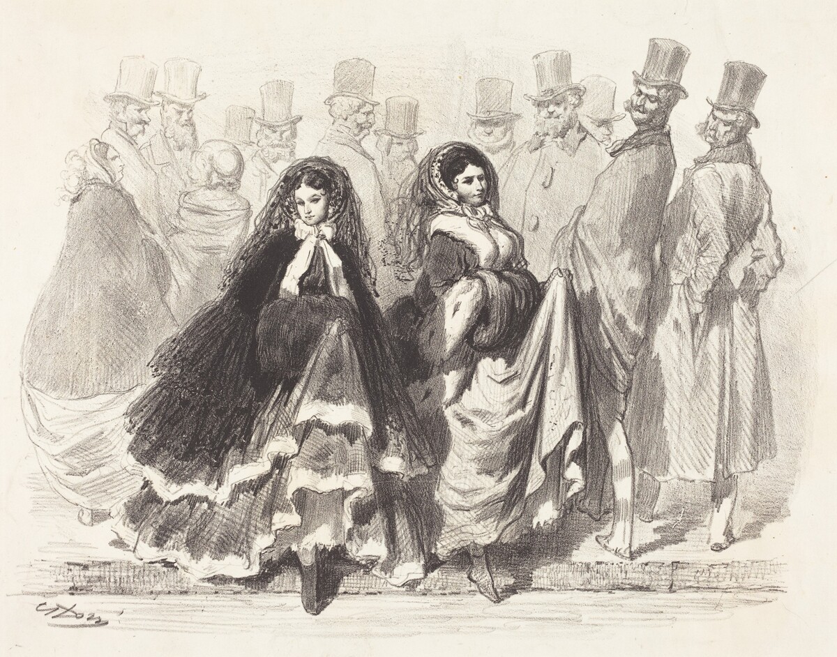 Street Scene by Gustave Doré