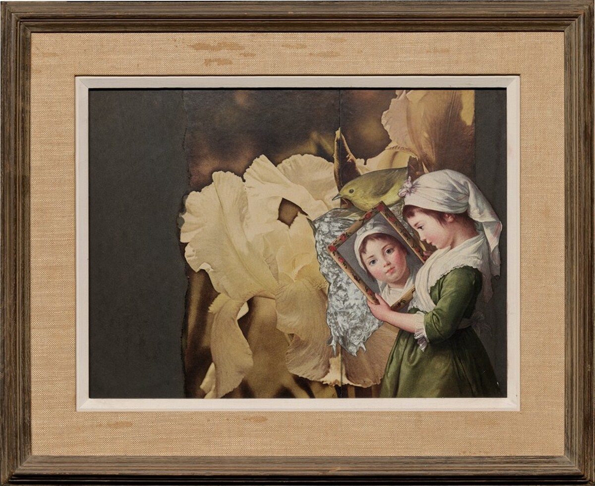 Untitled (Portrait of the Artist’s Daughter by Vigee-Lebrun) by Joseph Cornell
