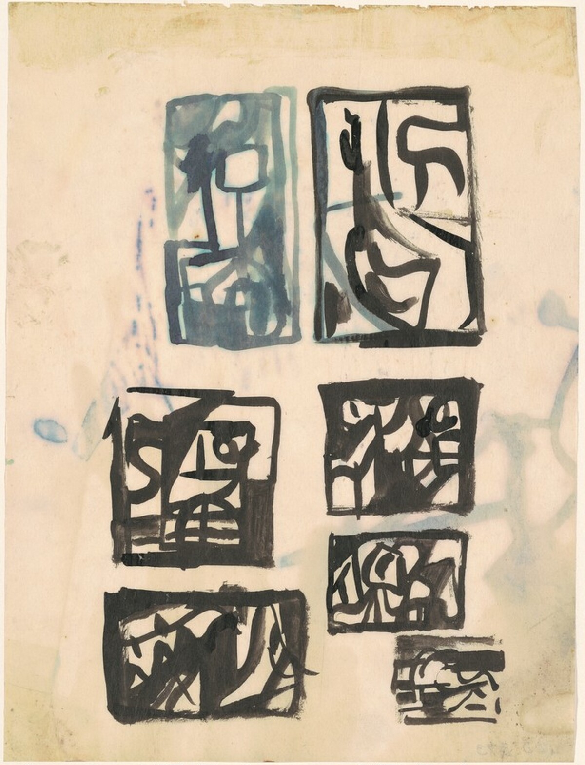 Seven Studies by Franz Kline