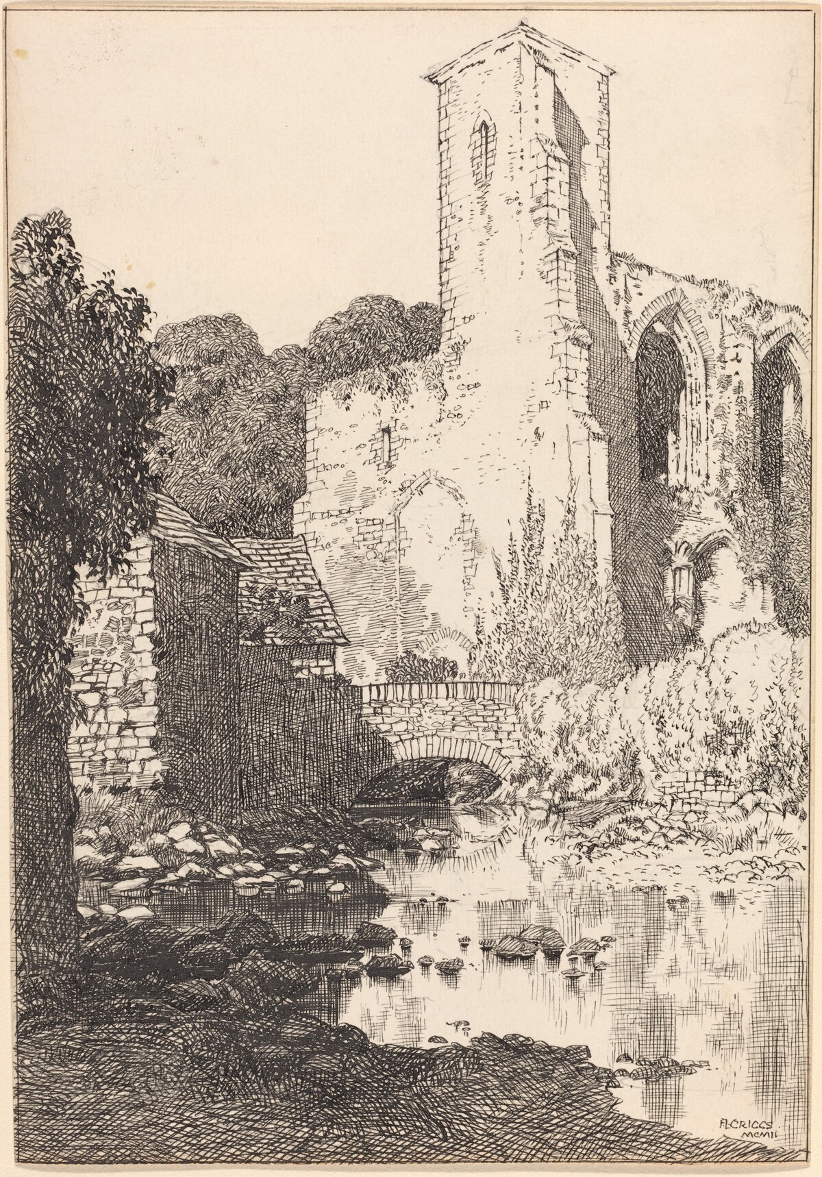St. Mary's College, St. David's by F.L. Griggs