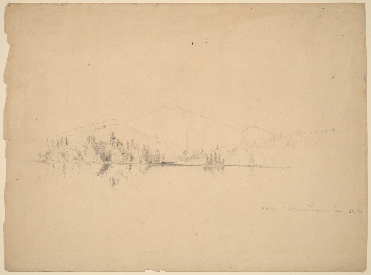 Upper Saranac Lake by Homer Dodge Martin