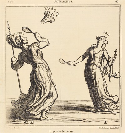 La Partie de volant