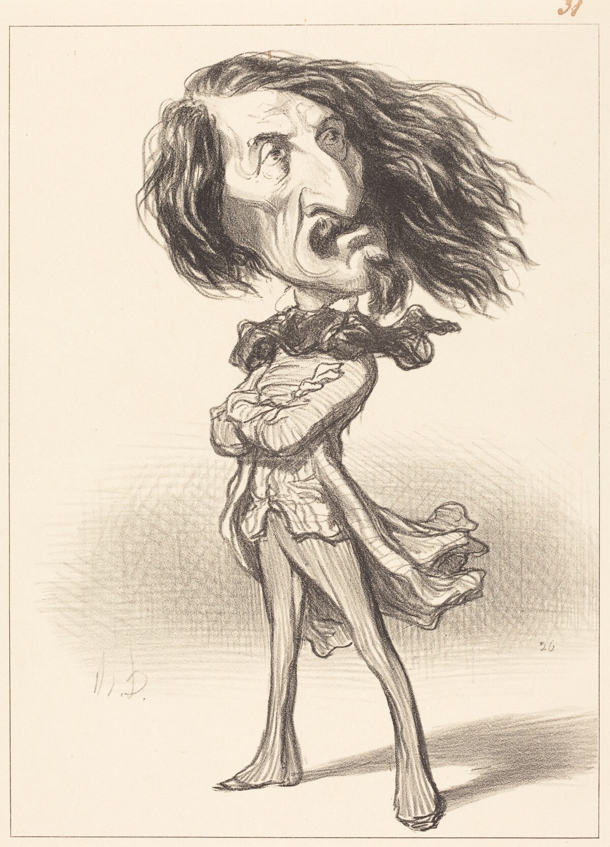 Lagrange by Honoré Daumier