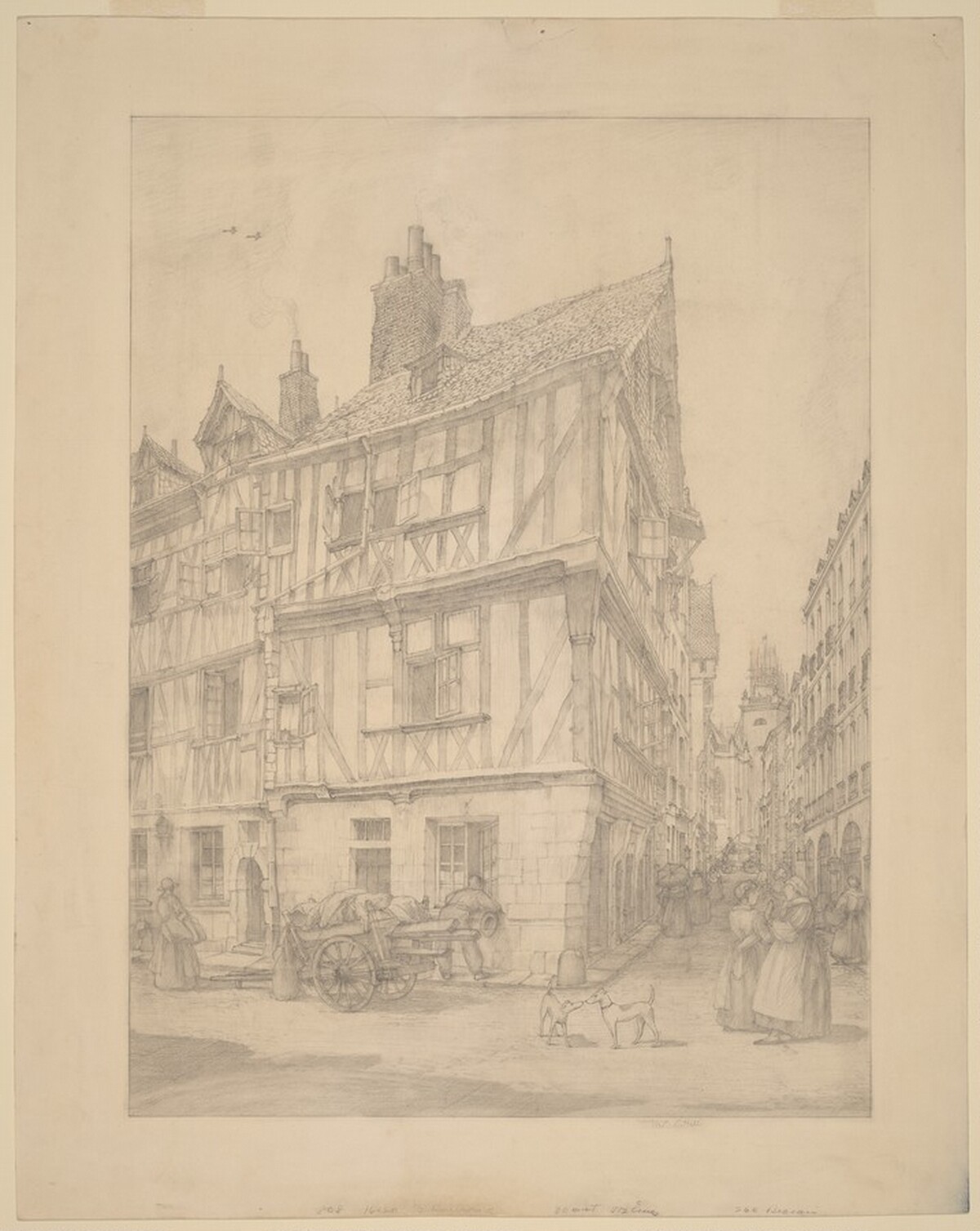 Street in Normandy by Frederick Garrison Hall