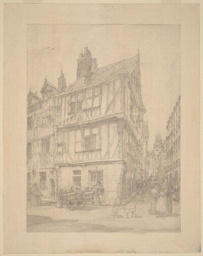 Street in Normandy