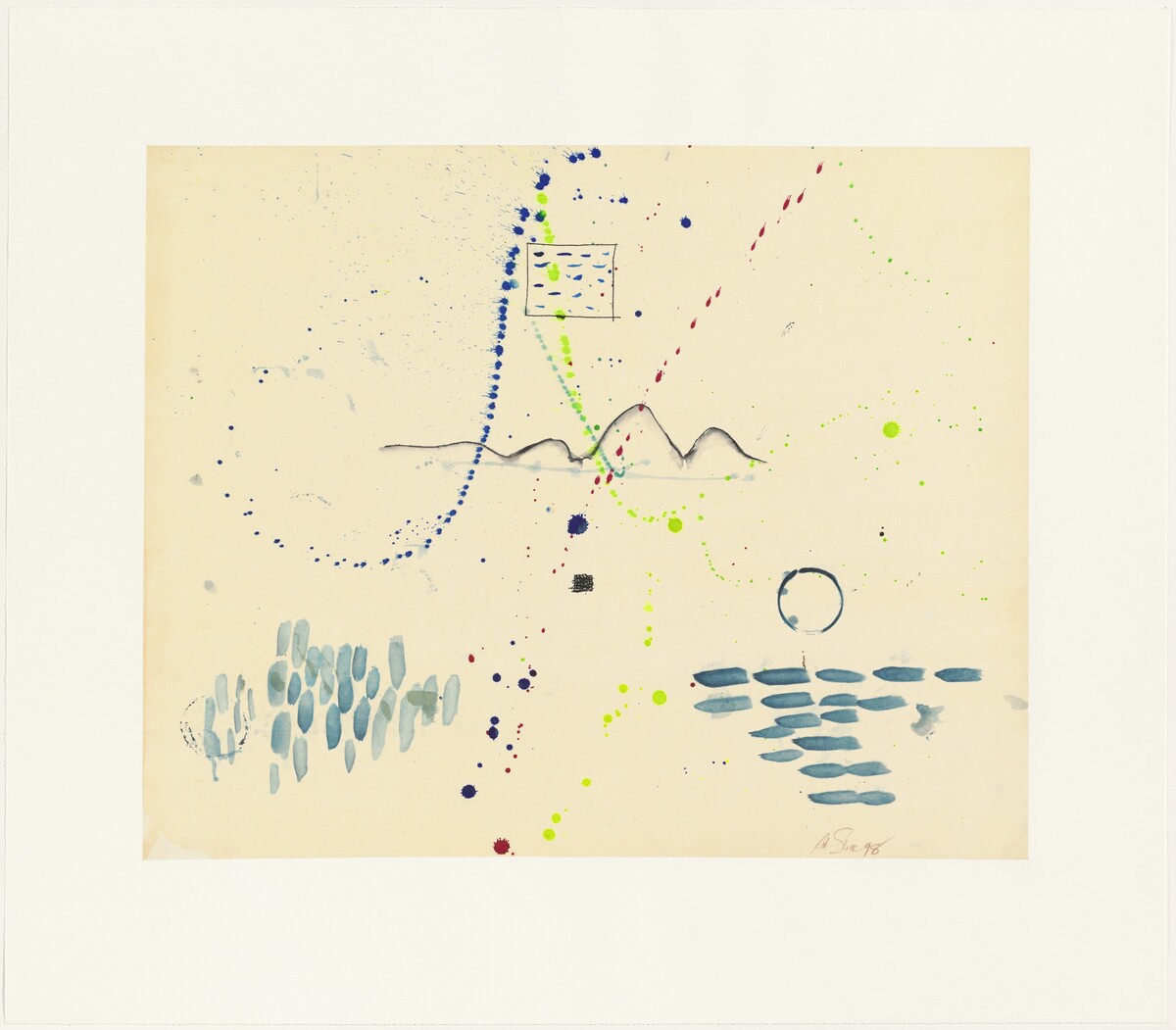 Kweilin Dreaming 88 by Pat Steir