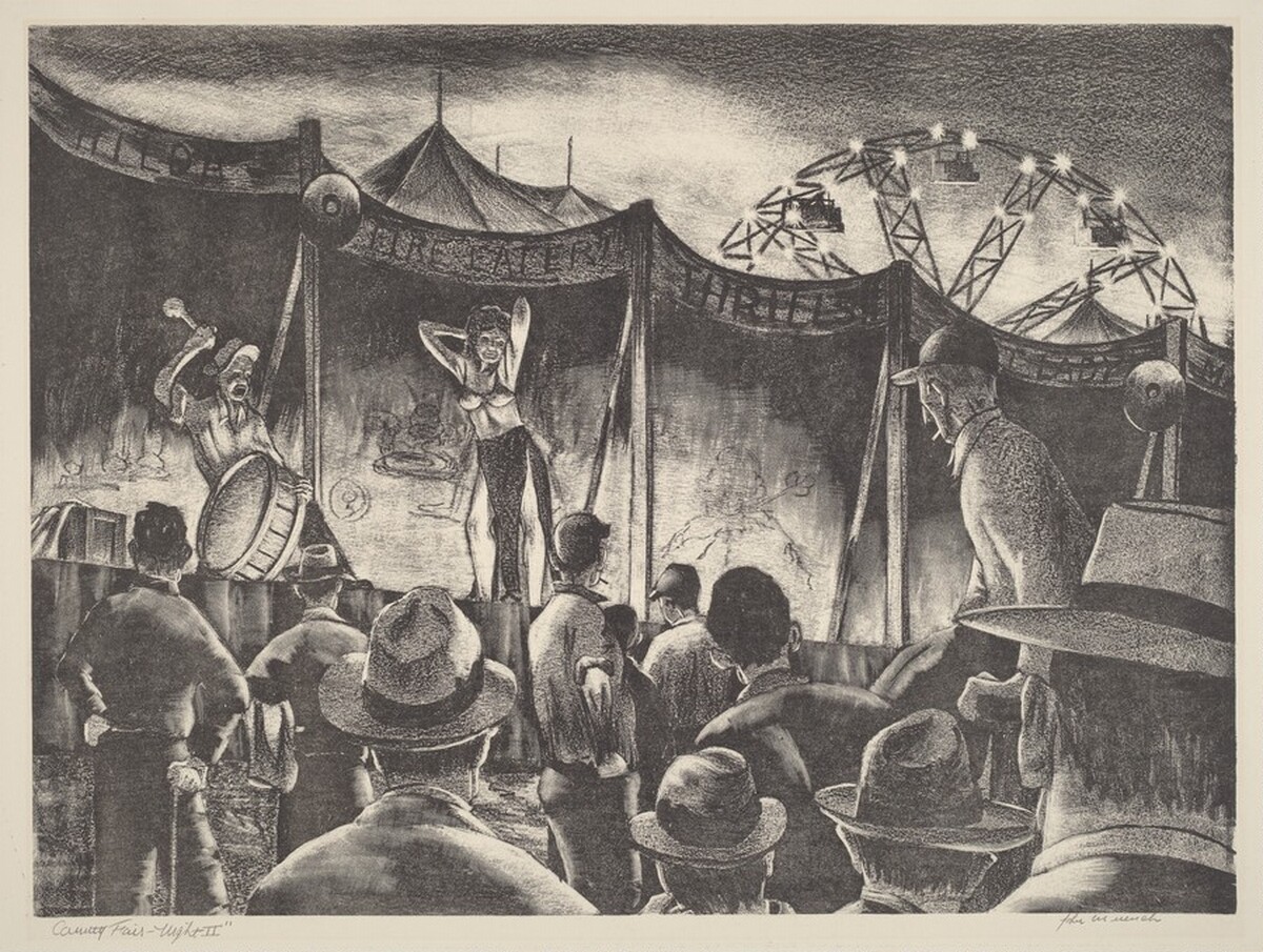 Country Fair-Night II by John Muench
