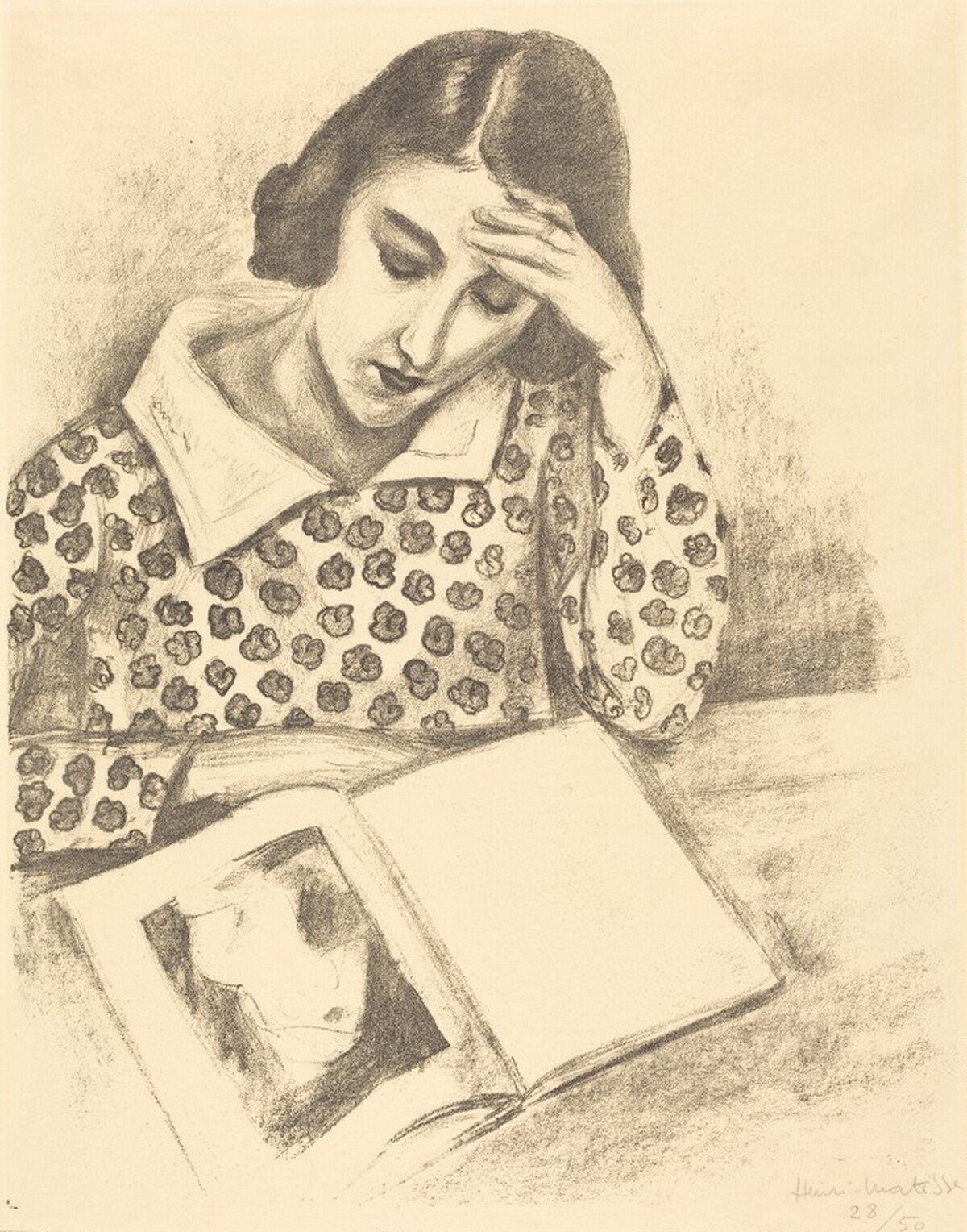 Reader (Grande liseuse) by Henri Matisse