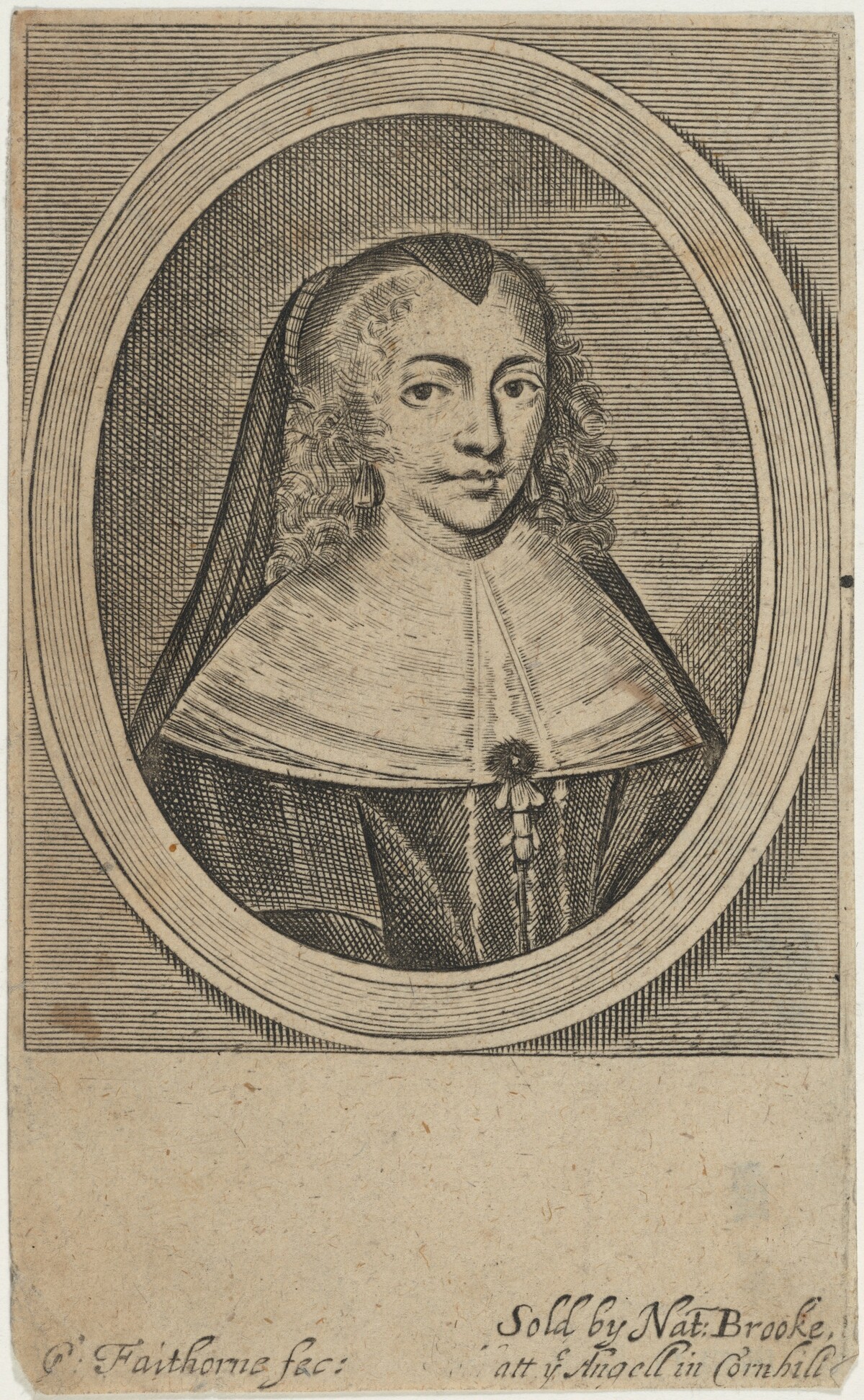 Henrietta Maria by William Faithorne