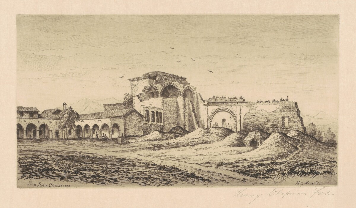 Mission San Juan Capistrano by Henry Chapman Ford