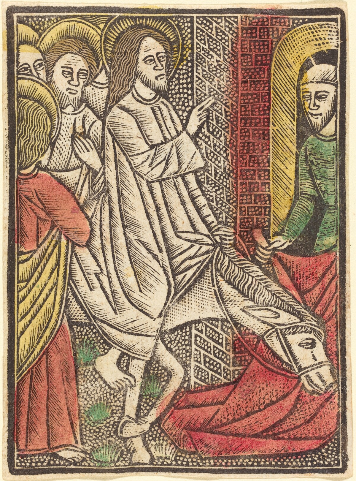 The Entry into Jerusalem by German 15th Century