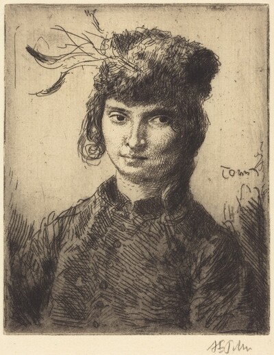 Girl with a Curl