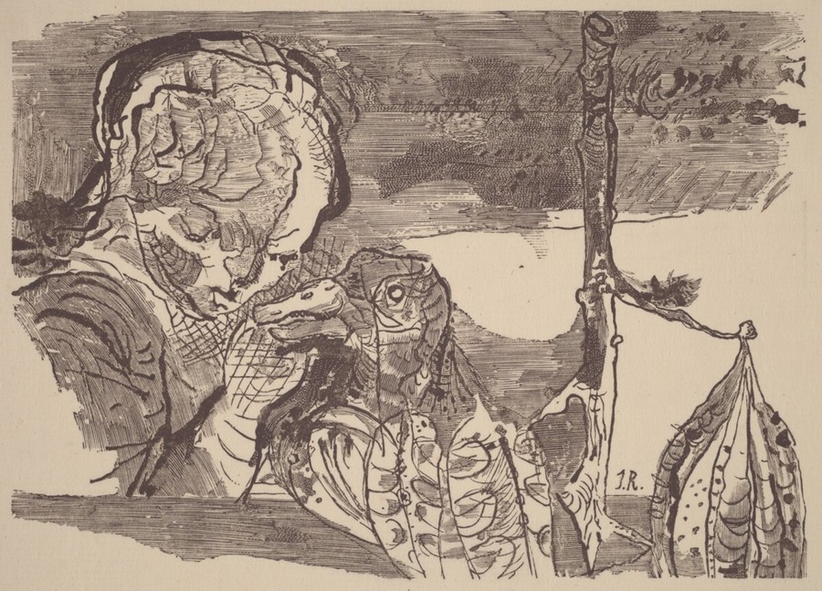 Illustration to Hesiod by Imre Reiner