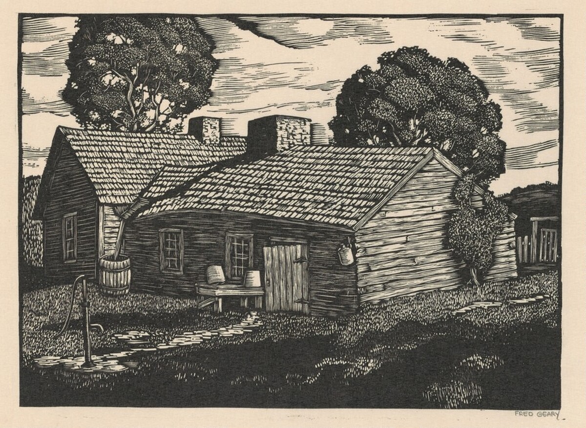 Birthplace of Jesse James by Fred Geary