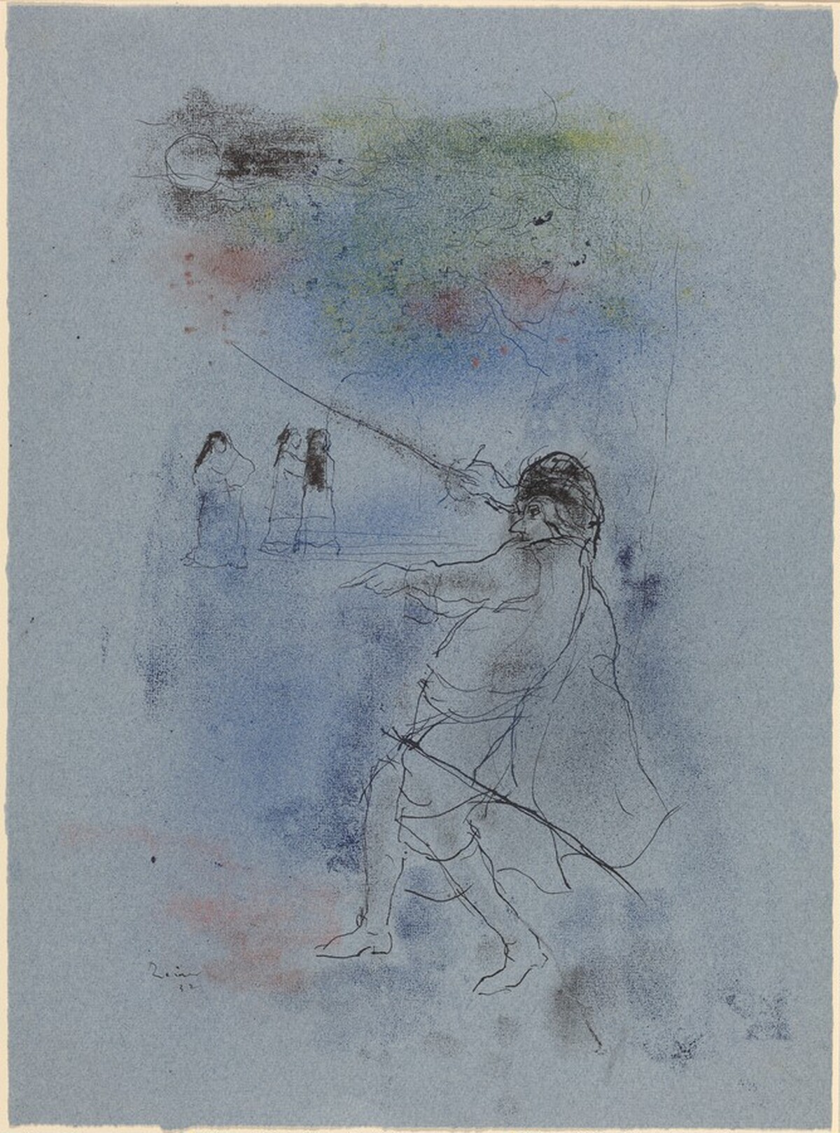 Gentleman with Sword by Imre Reiner