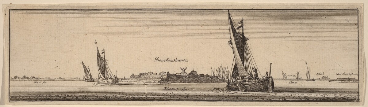 Schenkenschanz by Wenceslaus Hollar