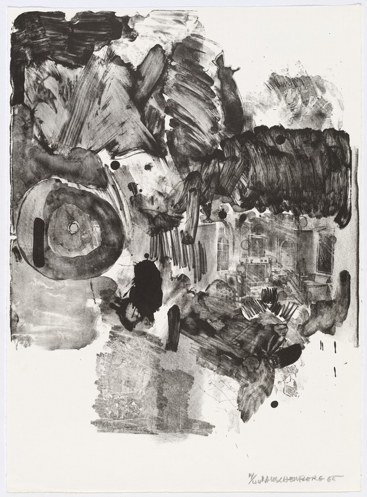 Visitation II by Robert Rauschenberg