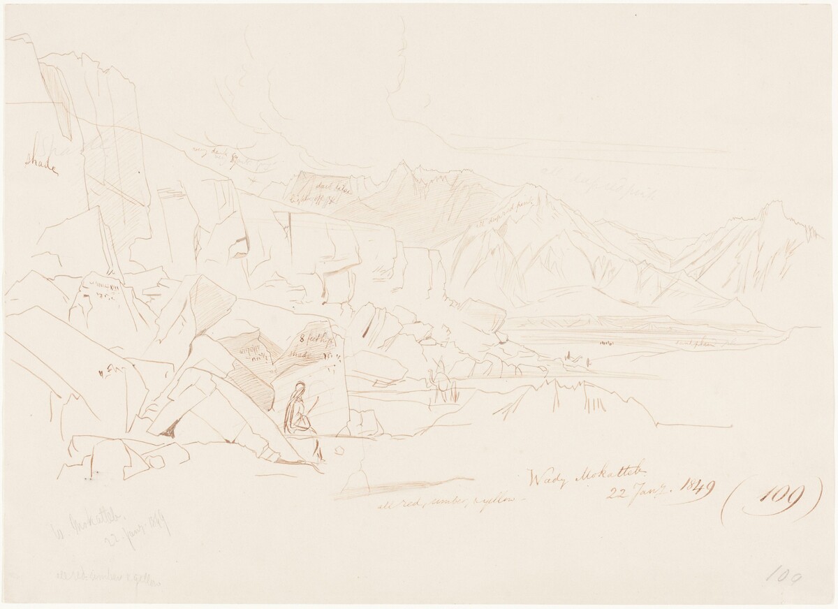 Wady Mokatteb by Edward Lear