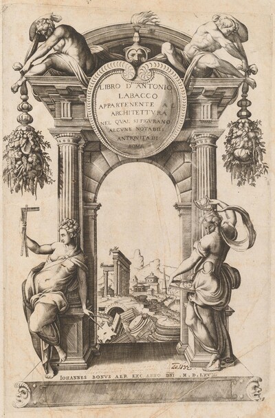 Libro Appartenente al Architettura [Title Page]