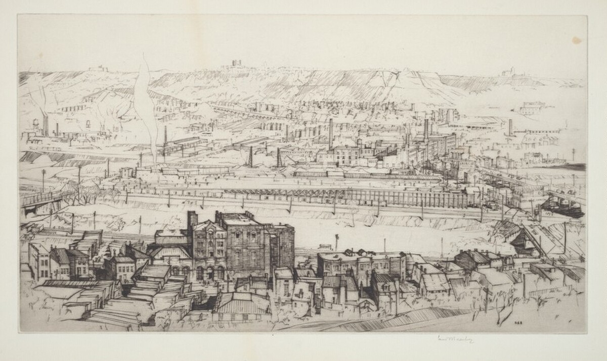 Cincinnati Terminal by Louis Conrad Rosenberg