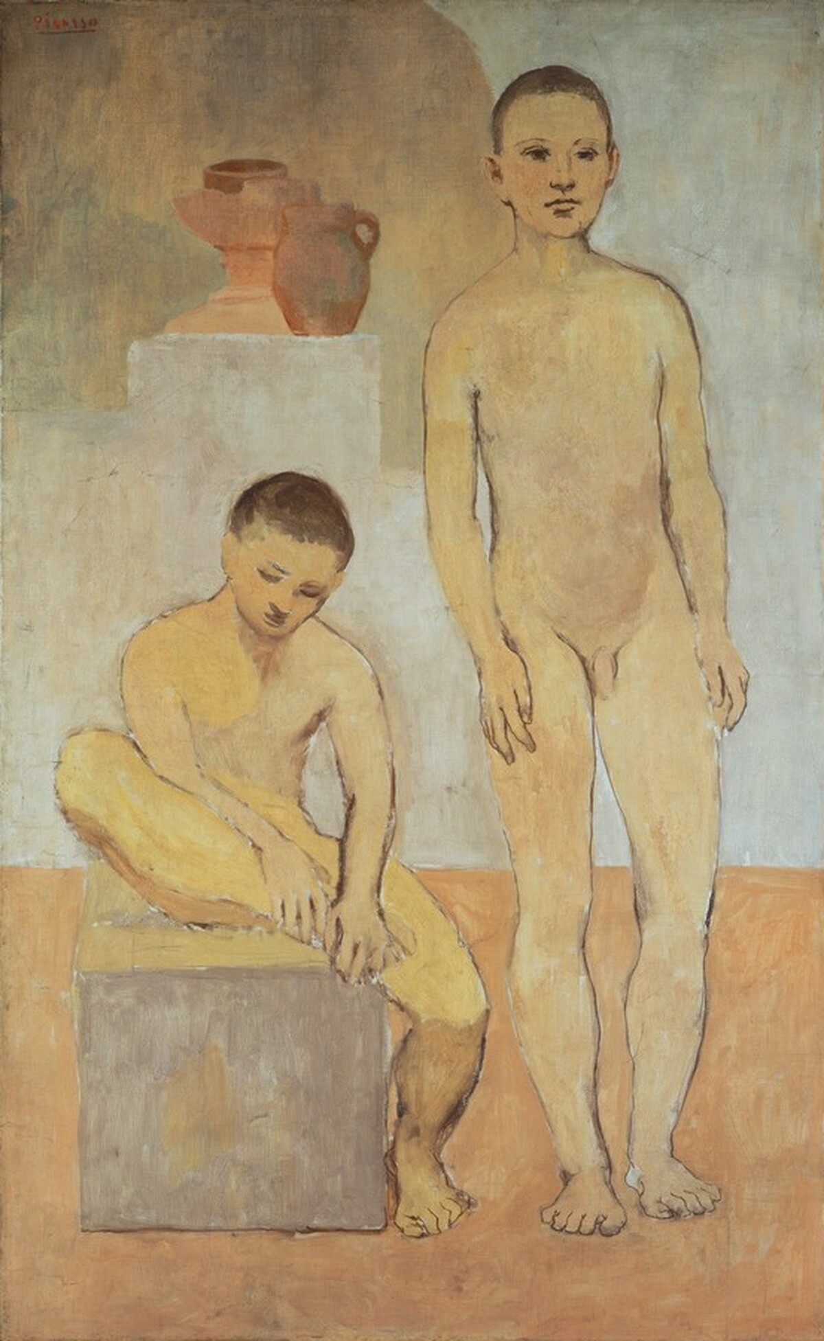 Two Youths by Pablo Picasso