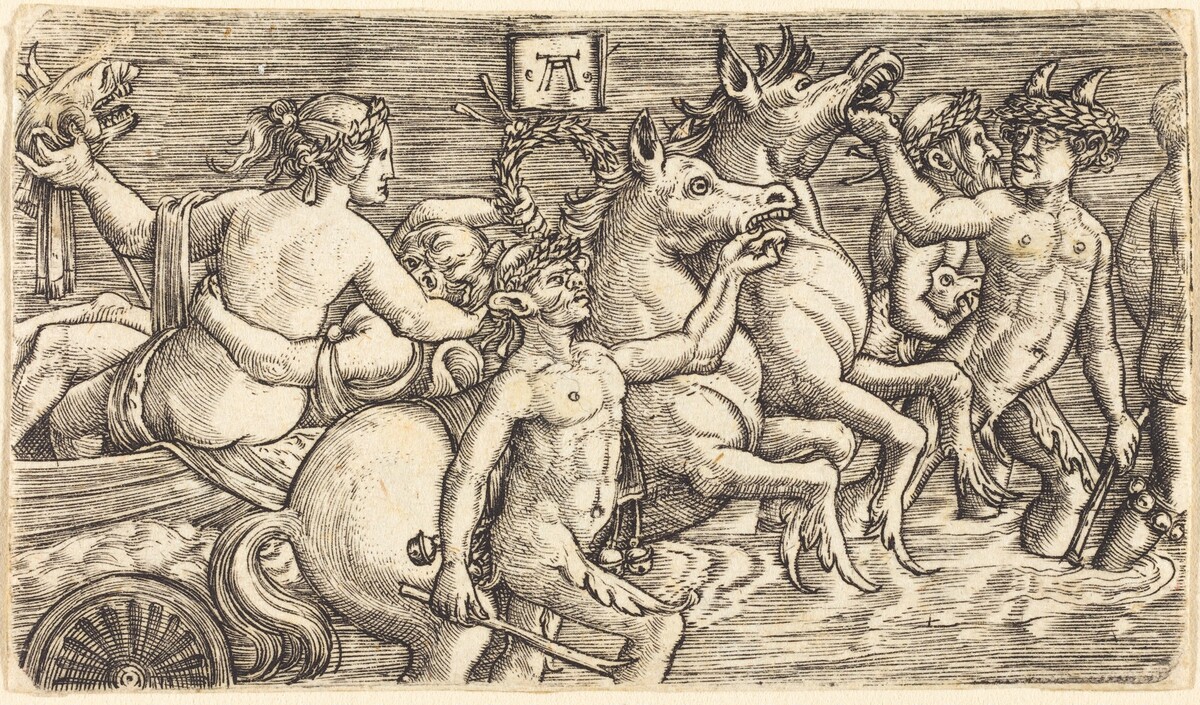Triumph of the Sea-Gods by Albrecht Altdorfer