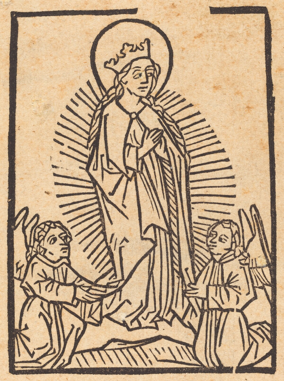 The Assumption of the Virgin by German 15th Century