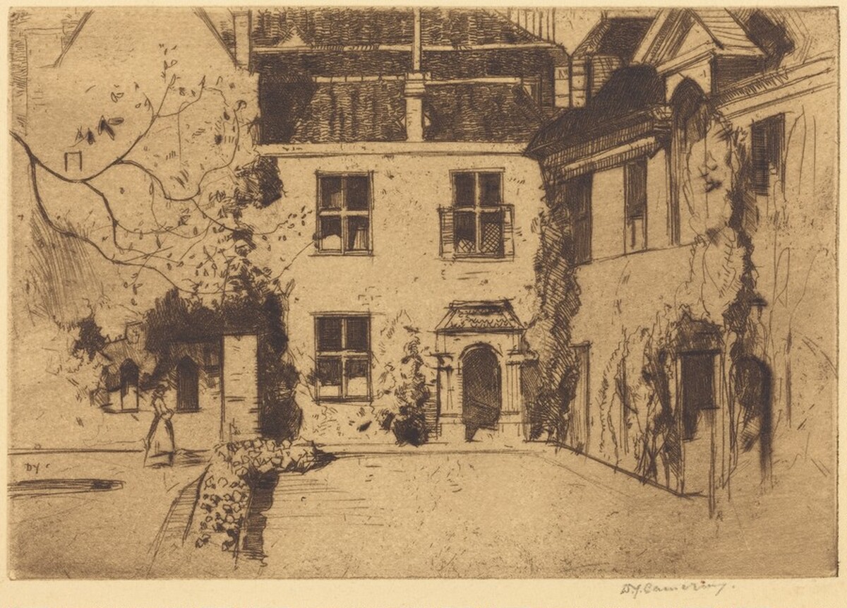 The Deanery, Winchester by David Young Cameron