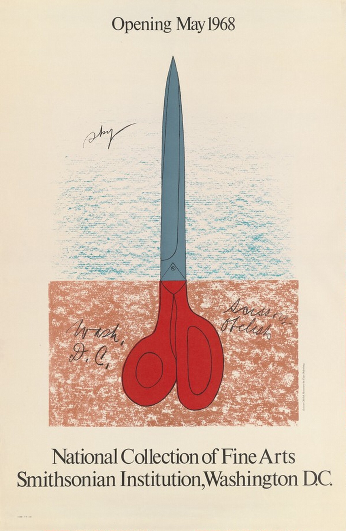 Scissors as Monument by Claes Oldenburg