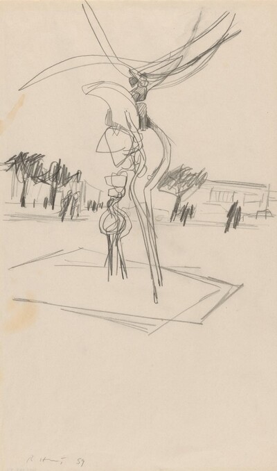 Study for "Organic Construction"