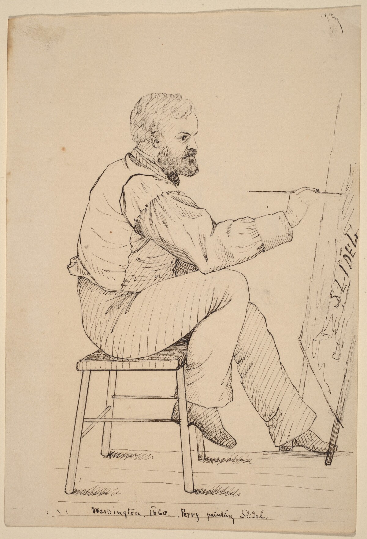 Sketch Class Series - E.W. Perry by John Quincy Adams Ward