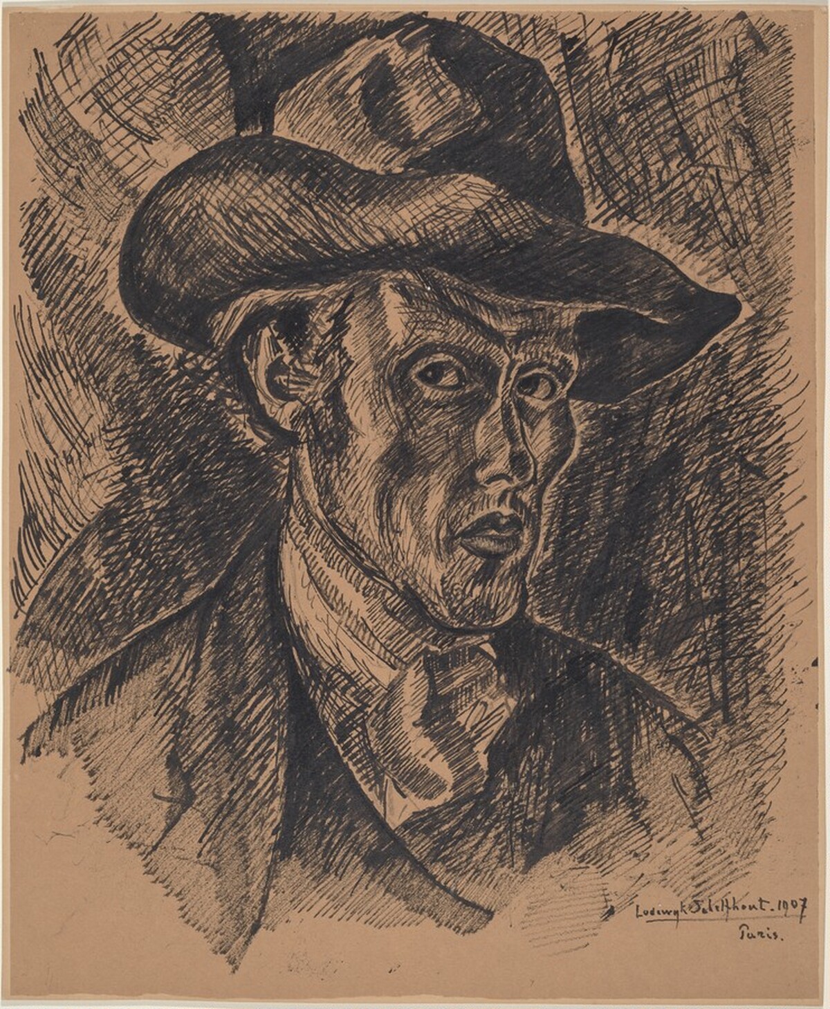 Self-Portrait by Lodewijk Schelfhout