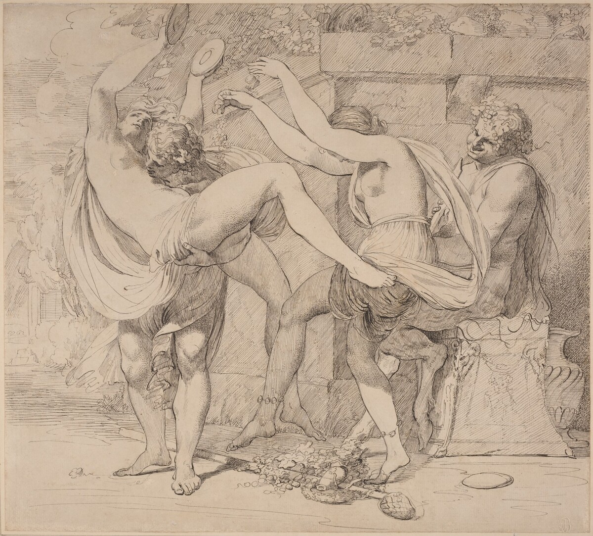 Bacchanal by John Hamilton Mortimer