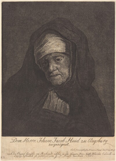 Head of an Aged Woman