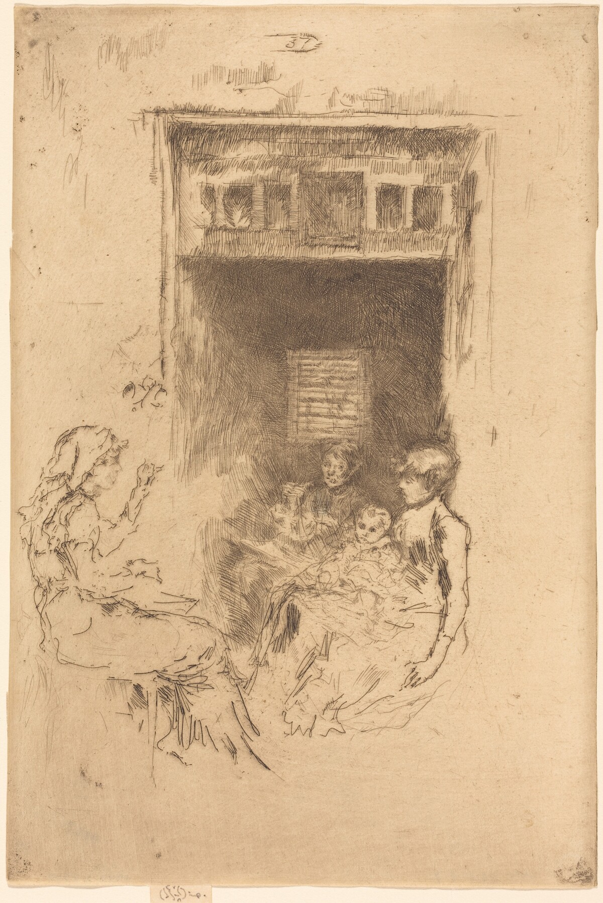 Bead-Stringers by James McNeill Whistler