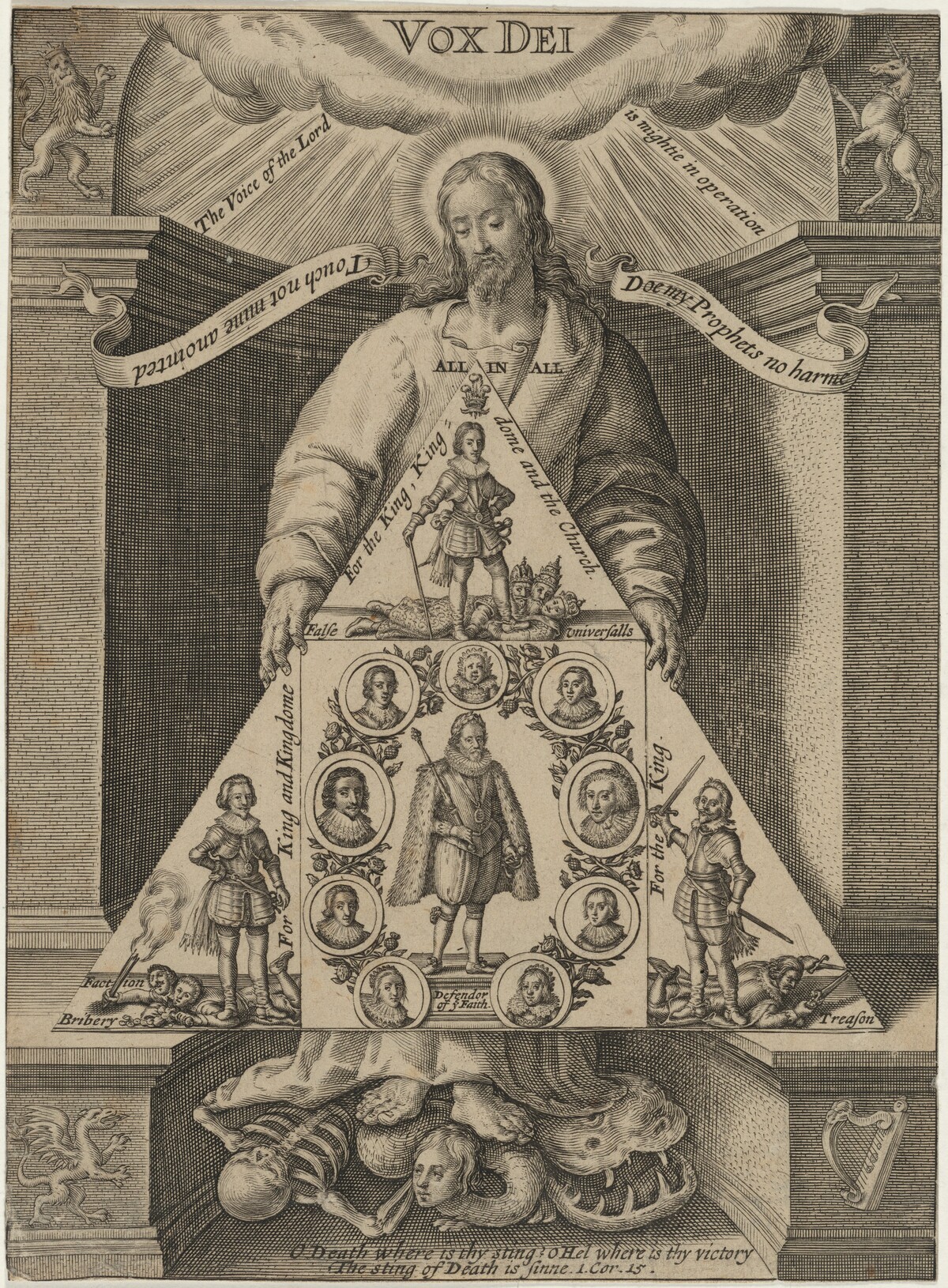 Vox Dei, by Thomas Scott by Attributed to Crispijn de Passe I