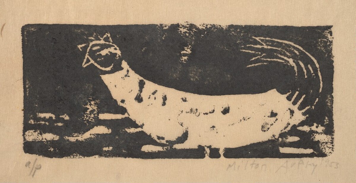 Silly Hen by Milton Avery