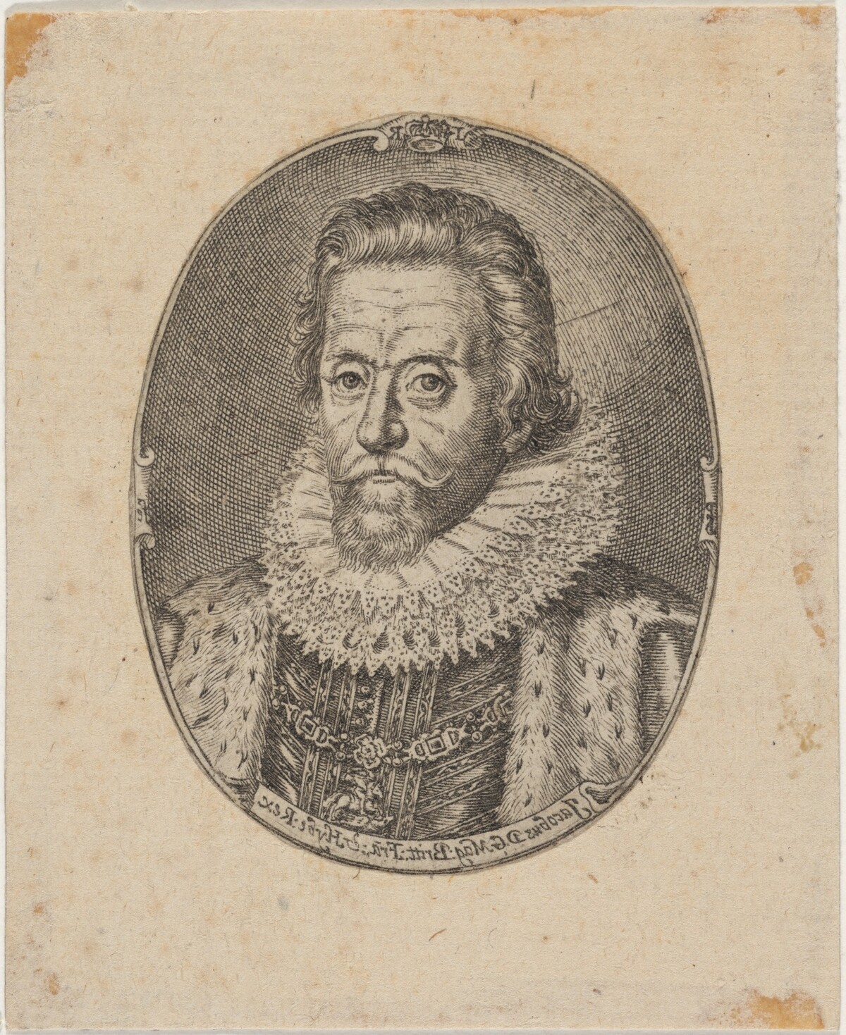 James I, King of England by Simon de Passe