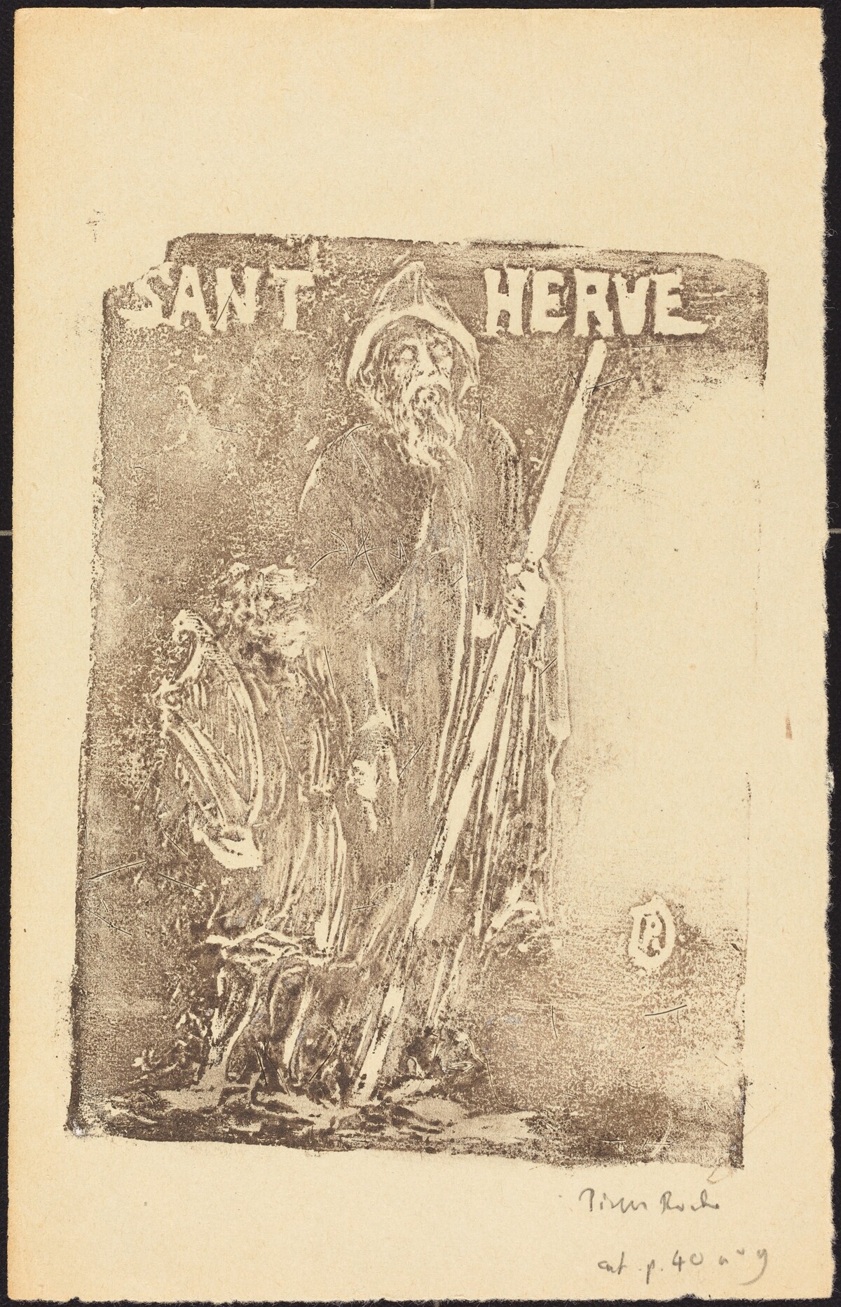 Saint Herve by Pierre Roche