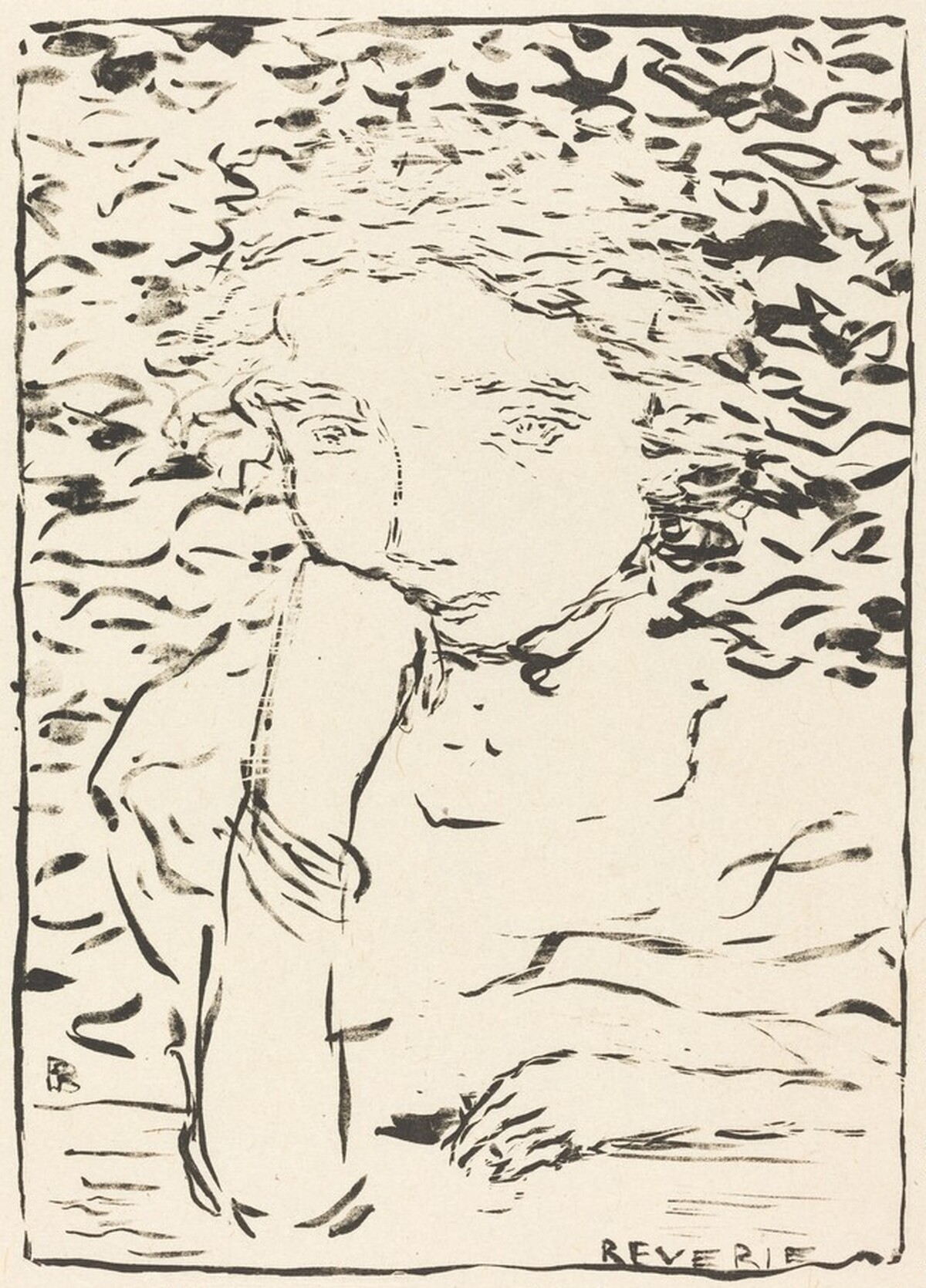 Rêverie by Pierre Bonnard