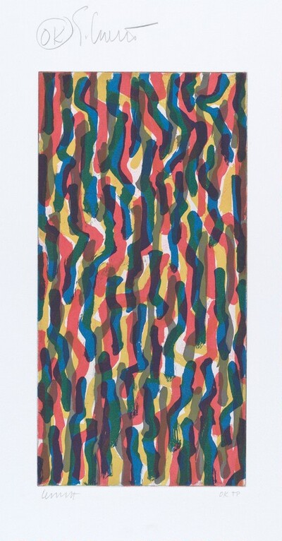 Short, Vertical Brushstrokes