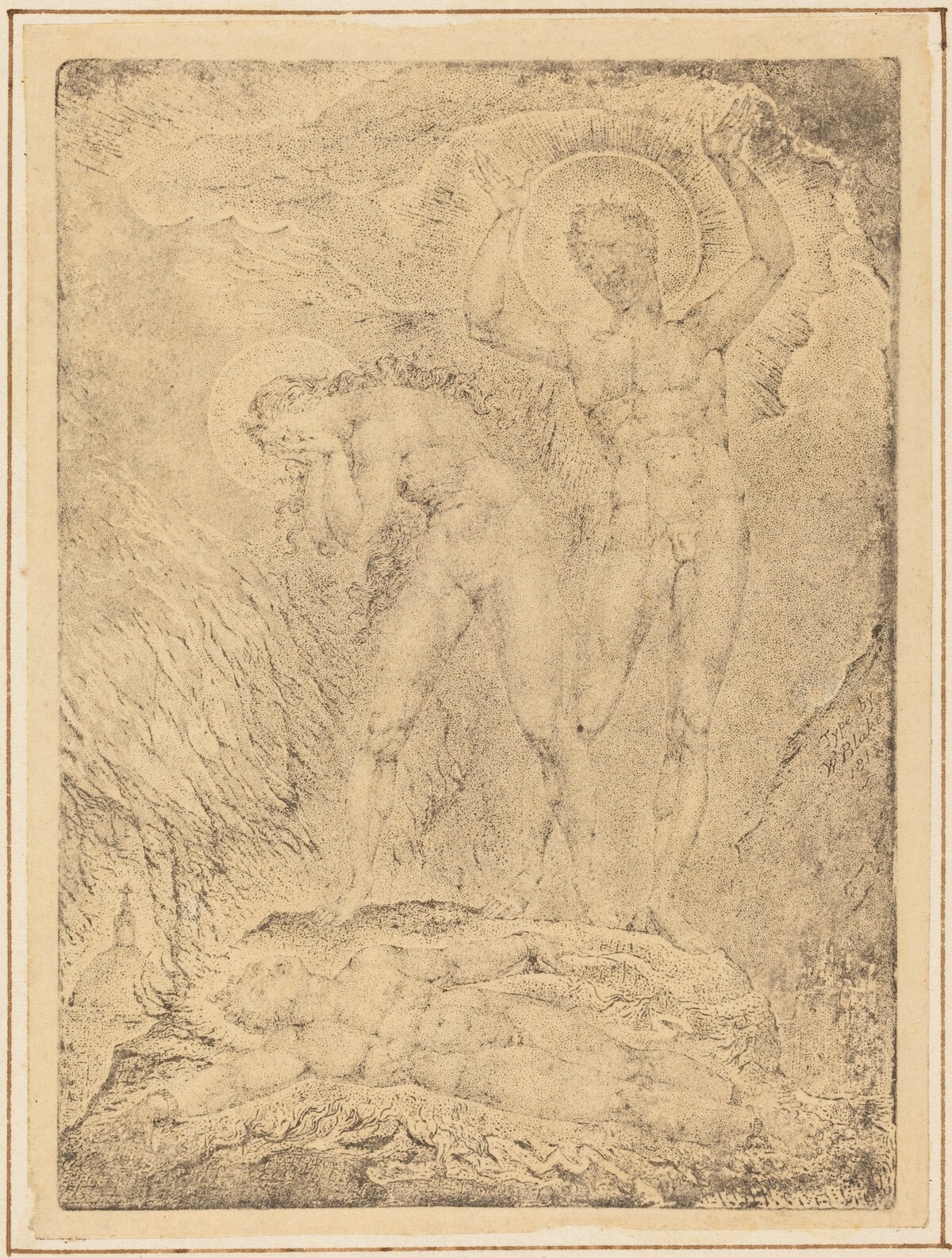 The Chaining of Orc by William Blake