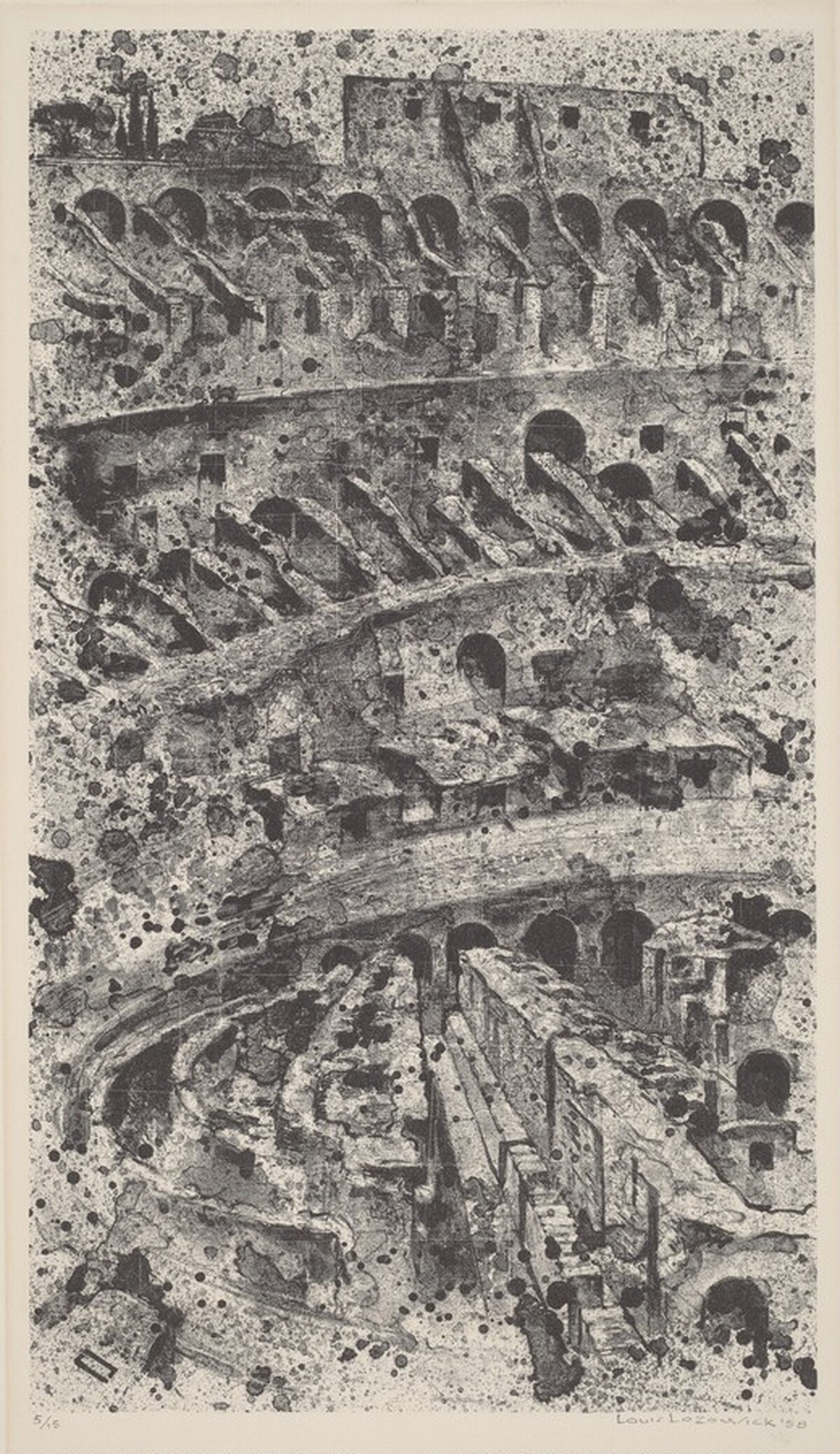Relic of Old Rome by Louis Lozowick