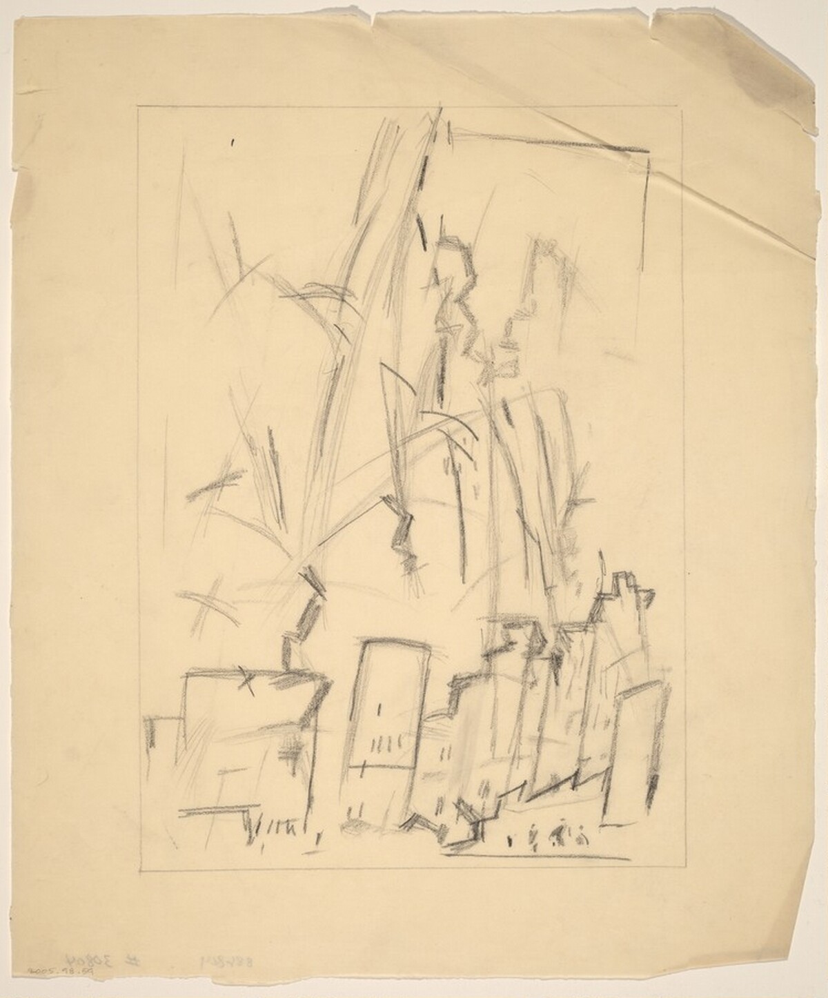 Movement, Building, NYC by John Marin
