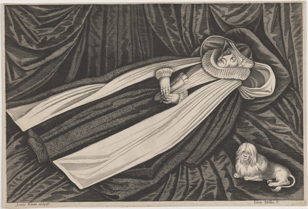 Deathbed of a Nun by Lucas Kilian