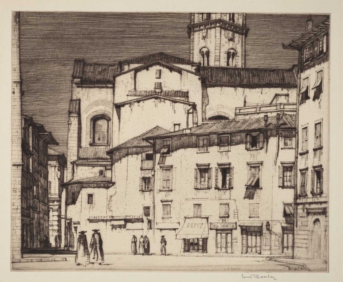 La Badia, Florence by Louis Conrad Rosenberg