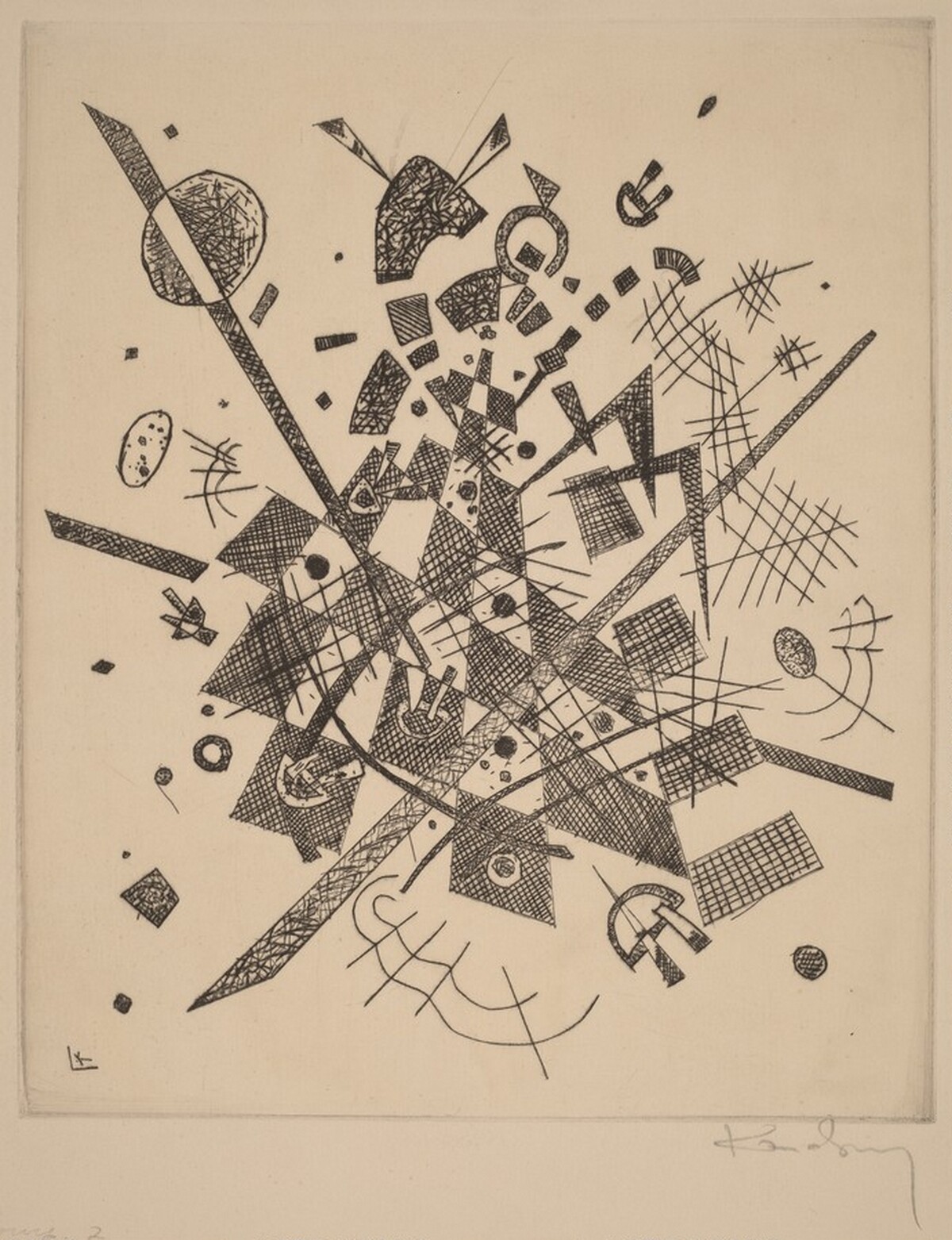 Small Worlds IX by Wassily Kandinsky