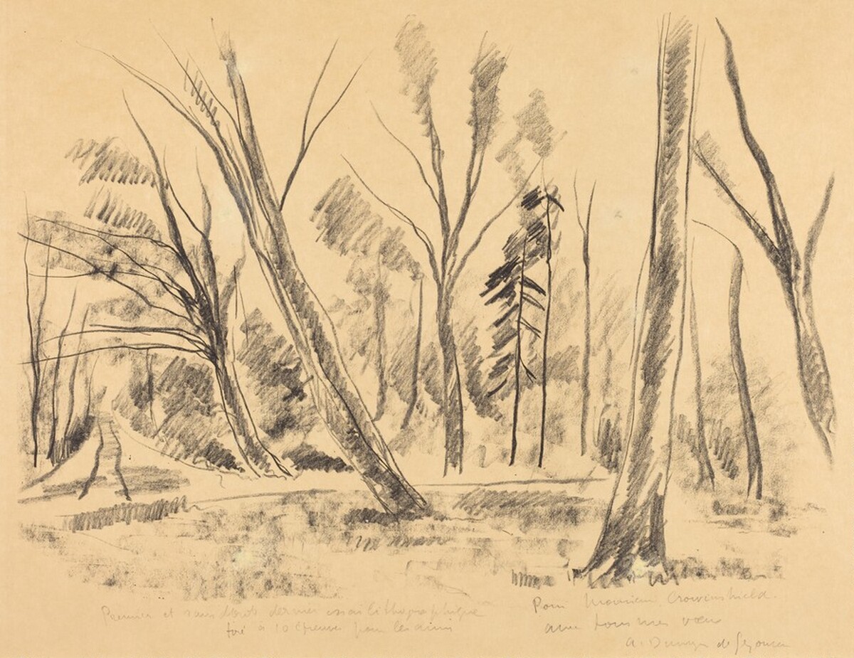 Trees by André Dunoyer de Segonzac