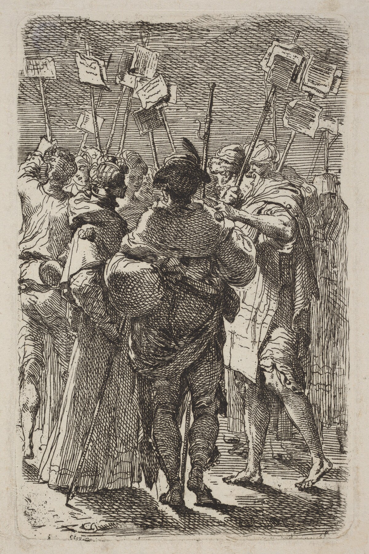 The Pilgrims by Gaetano Gandolfi